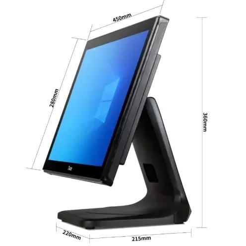 TIWOX 18.5" Dokunmatik 7650 CORE i7 5.Nesil 8GB RAM- 128GB SSD- FDOS POS PC — görsel 2